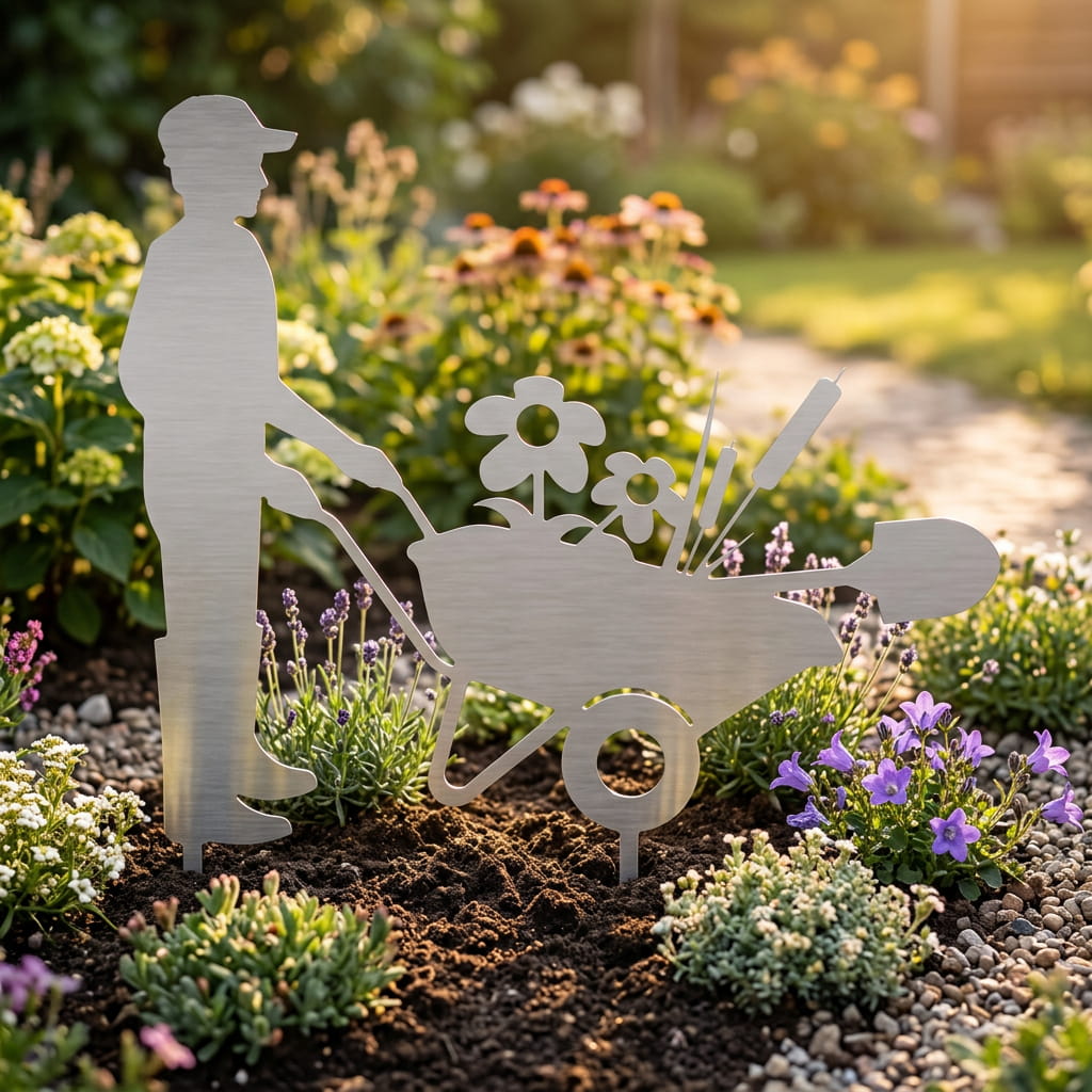 Gartenstecker Gärtner