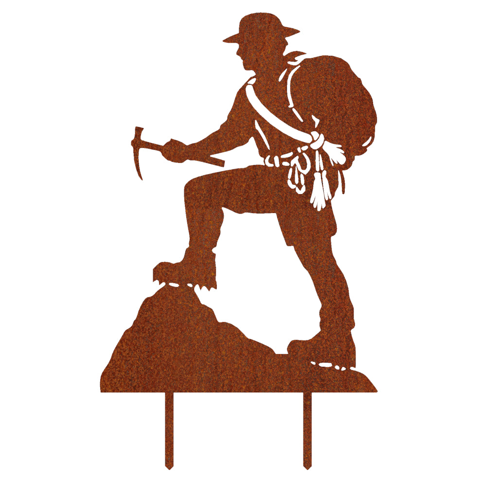 Gartenstecker Bergsteiger