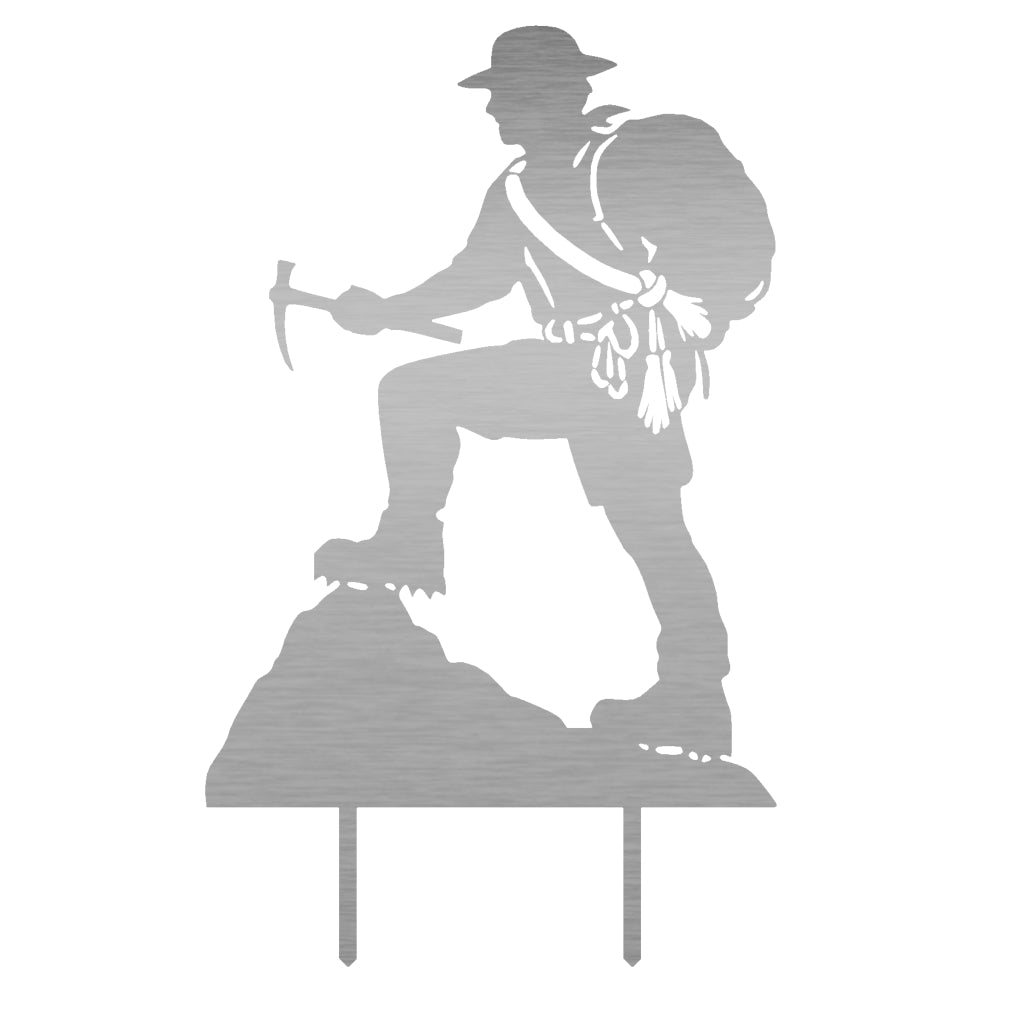 Gartenstecker Bergsteiger