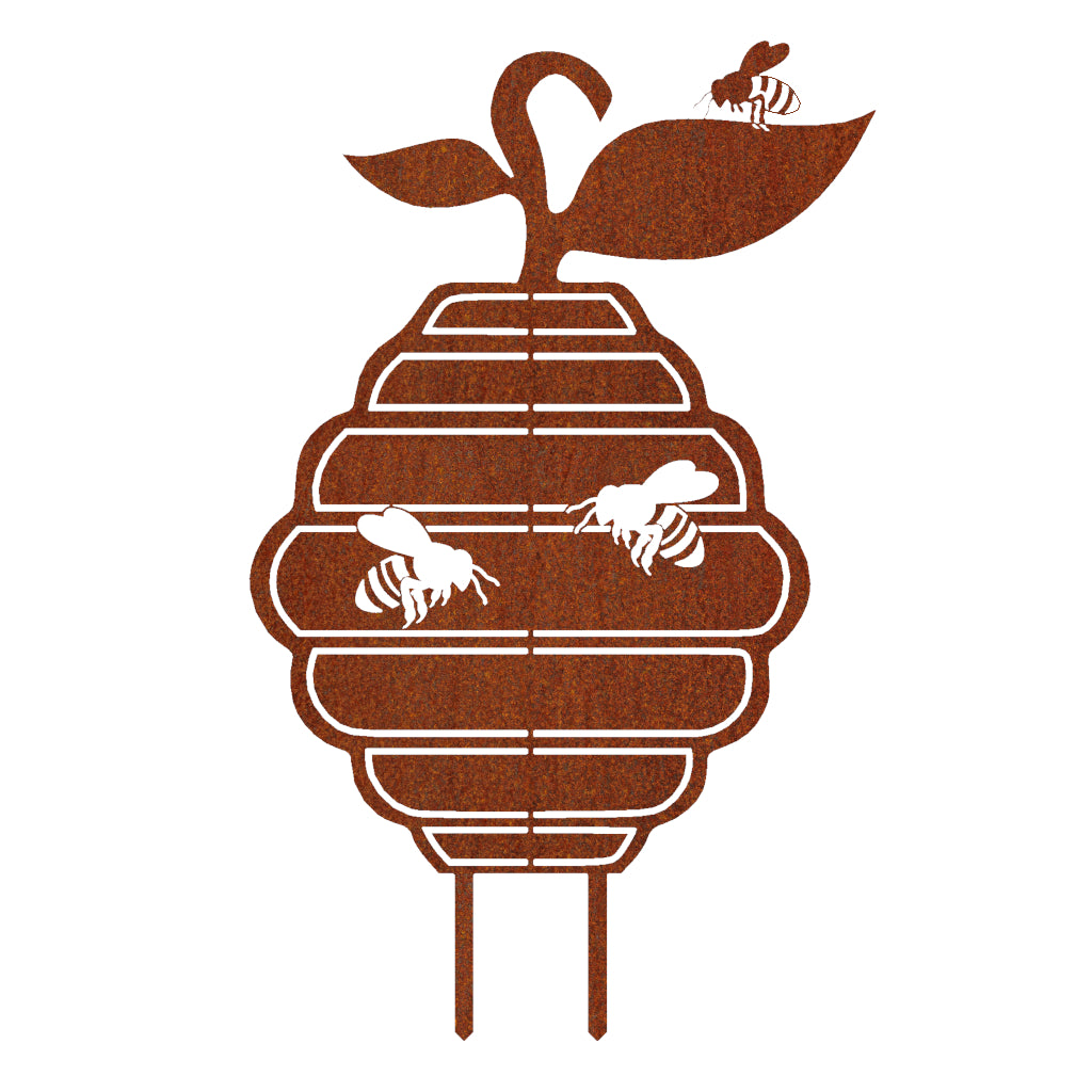 Gartenstecker Bienenstock