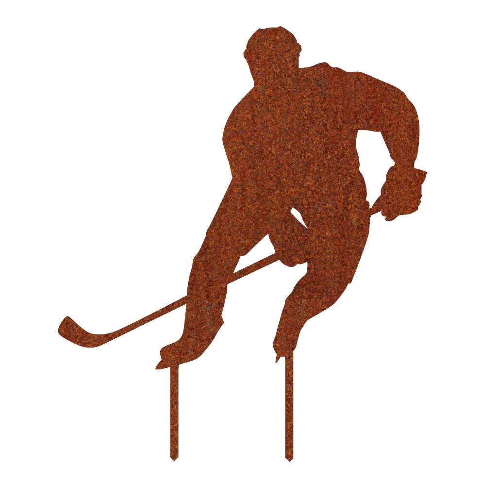 Gartenstecker Eishockeyspieler