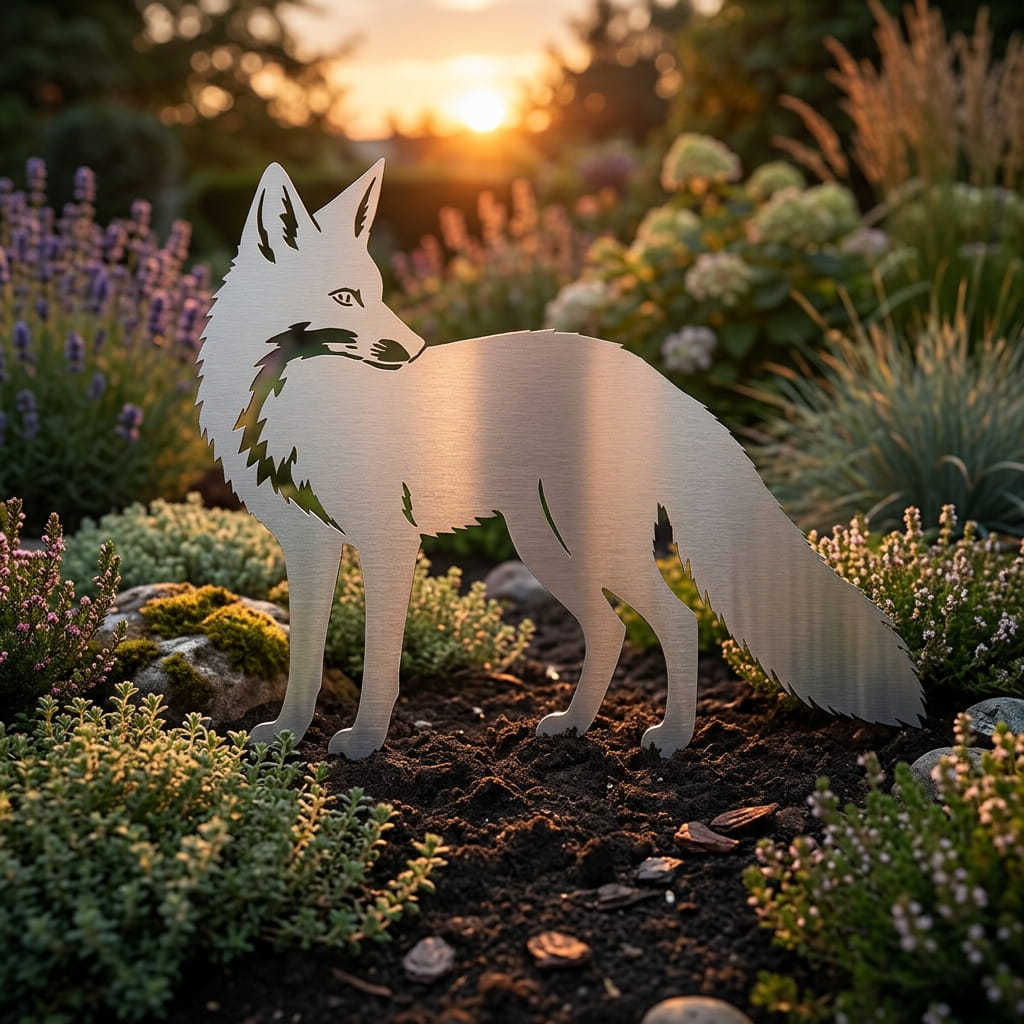 Gartenstecker Fuchs