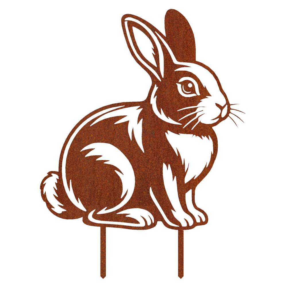 Gartenstecker Hase