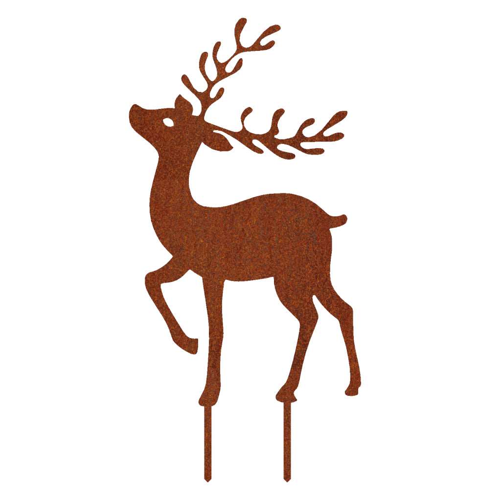 Gartenstecker Rentier