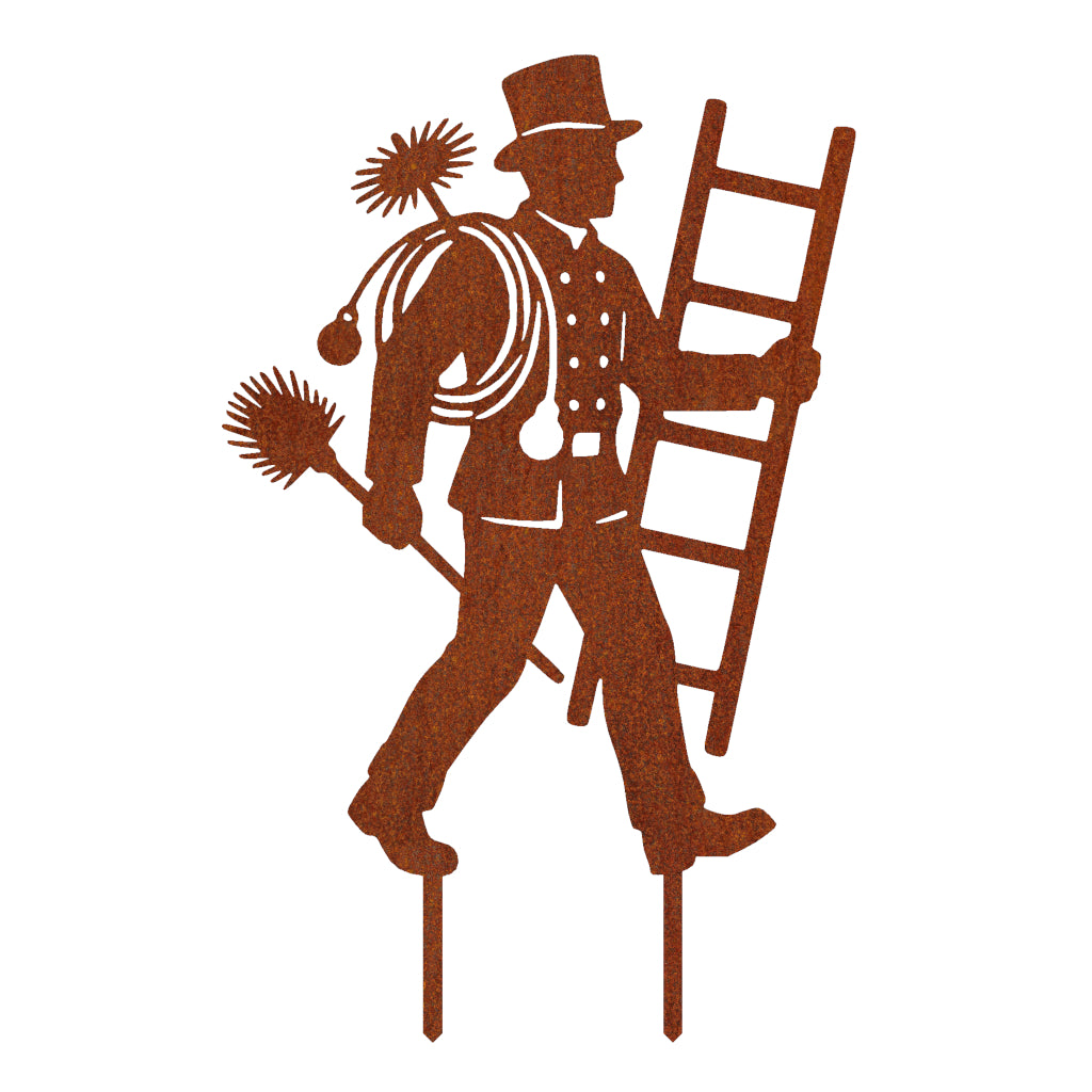 Gartenstecker Schornsteinfeger