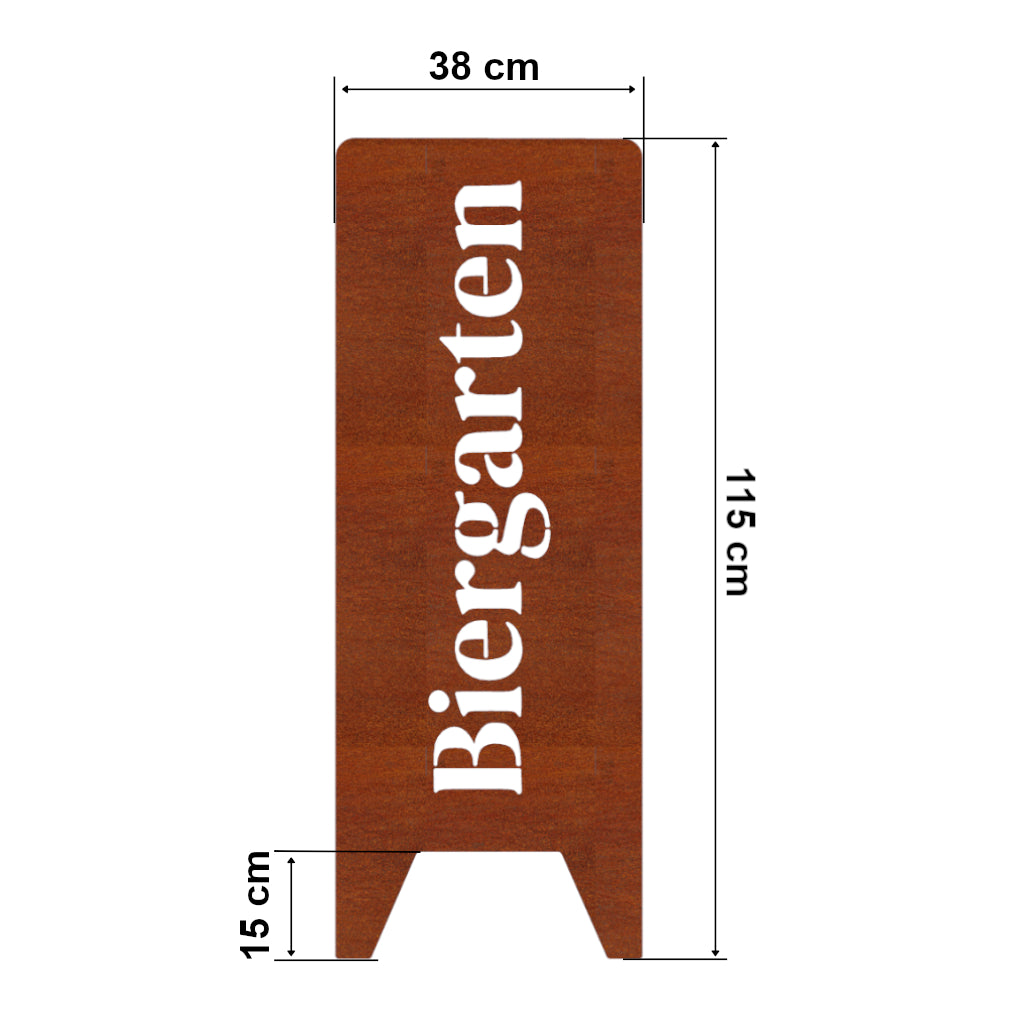 Gartenstele Biergarten