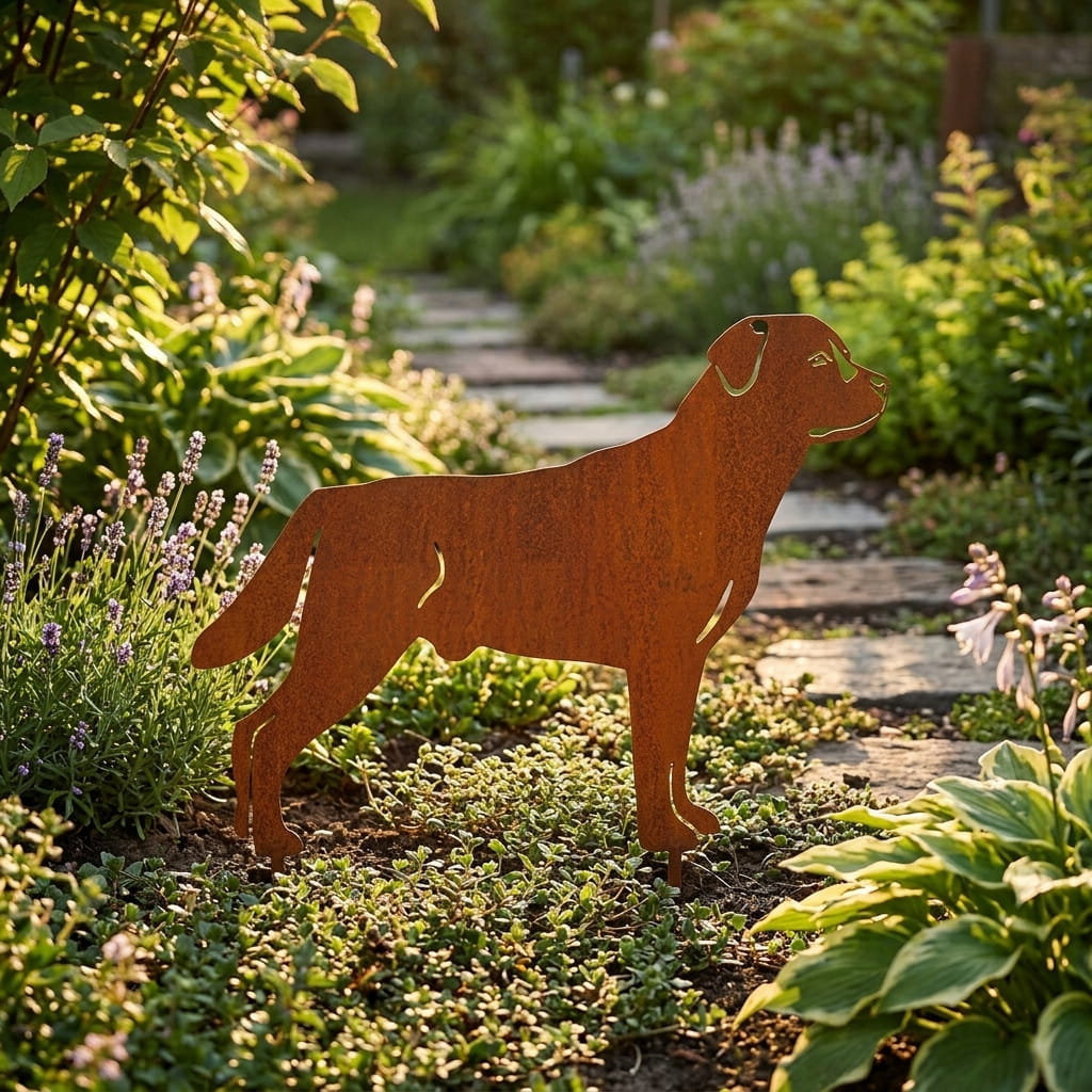 Gartenstecker Labrador