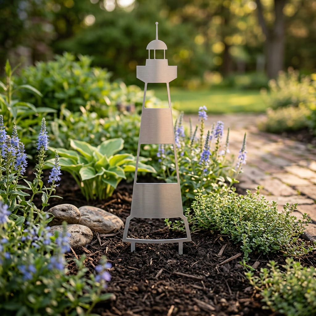 Gartenstecker Leuchtturm
