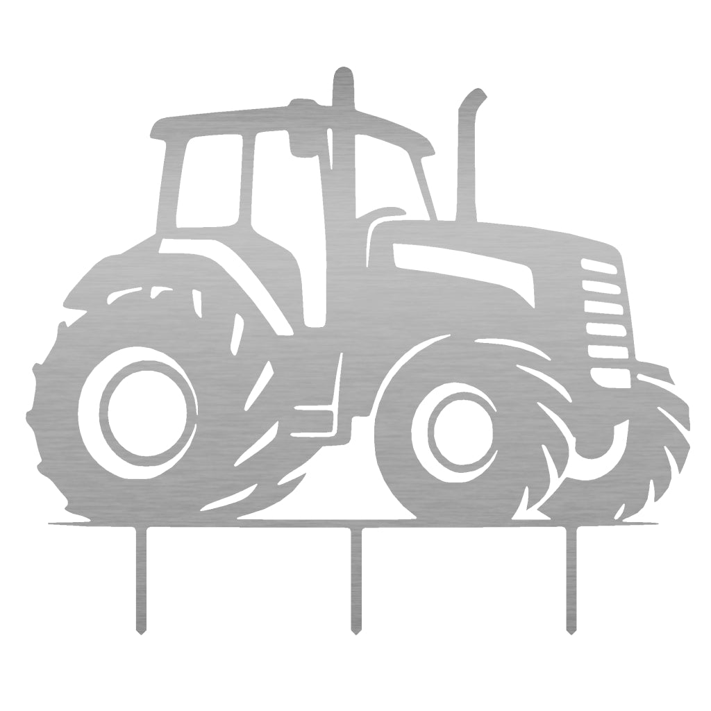 Gartenstecker Trecker (Traktor)
